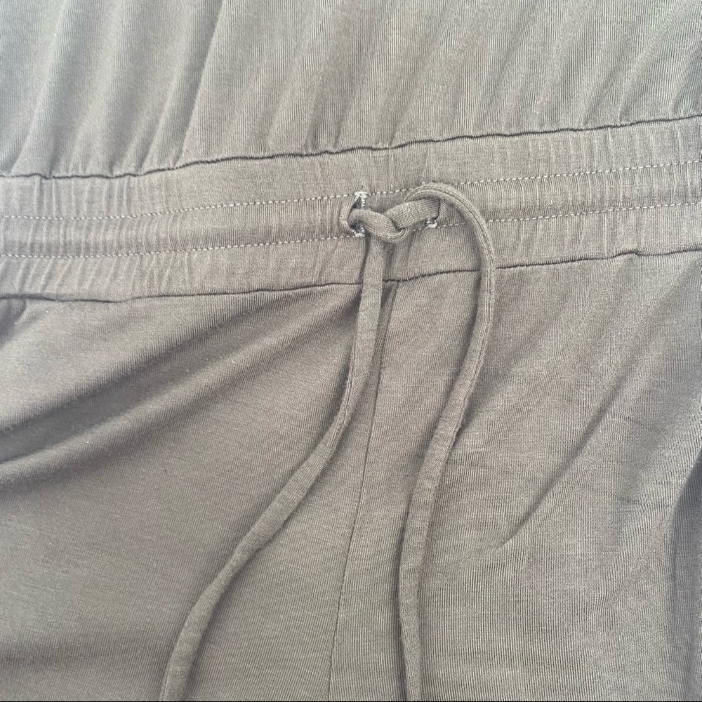 MICHAEL STARS Pantsuit Jumpsuit Small Olive Green - Picture 8 of 8